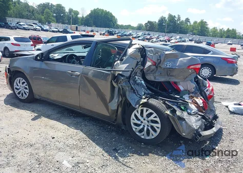 2019 Toyota Corolla Le from USA, damaged, VIN 5YFBURHE9KP923698
